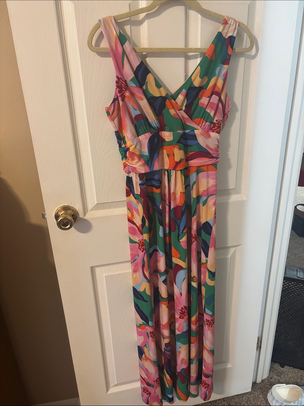 Floral maxi dress